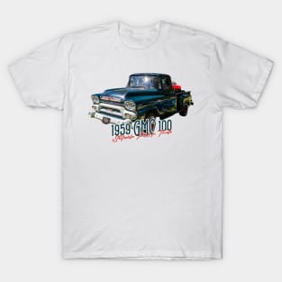 1959 GMC 100 Stepside Pickup Truck T-Shirt